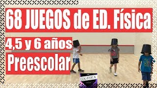 68 JUEGOS de PSICOMOTRICIDAD para niños de 4 a 5 años [upl. by Eenel]