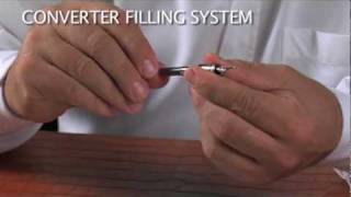 How to fill a cartridge or converter fountain pen [upl. by Meikah]