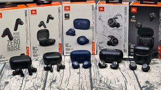 All The New JBL Truly Wireless Earbuds  2022 [upl. by Akinahc]