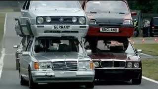 Double Decker Racing vs The Germans Part 1  Top Gear Series 11 [upl. by Luciana65]