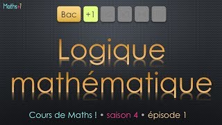 1 Logique mathématique Bac1 [upl. by Haonam]