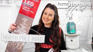 HOME BARGAINS HAUL  LAST MINUTE GIFTS DECORATIONS amp MORE [upl. by Rosalia]