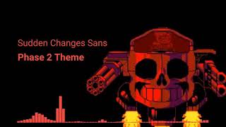 Undertale AU Sudden Changes Bullet Hell Sans Theme FrostFM DnB Remix [upl. by Leoline]