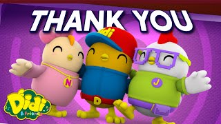 Thank You  Fun Family Song  Didi amp Friends Songs for Children [upl. by Peirce]