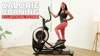 30 Minute Calorie Burning Elliptical Elixir Workout [upl. by Atirehs]