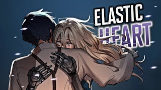 Nightcore  Elastic Heart Lyrics [upl. by Htiderem]