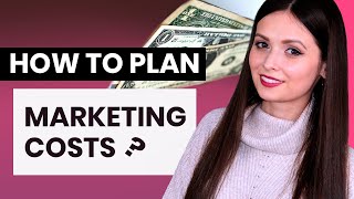 Planning your marketing budget in 6 steps FOR NEWBIES [upl. by Eneloj]