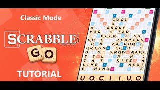 Scrabble GO  How to play the Classic Mode [upl. by Thorvald]