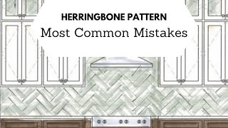 Herringbone pattern explained most common mistakes for begginers [upl. by Cenac]