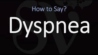 How to Pronounce Dyspnea CORRECTLY Meaning amp Pronunciation [upl. by Ladnek741]