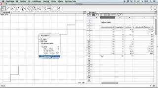 GeoGebra Deskriptiv Statistik med ugrupperede data geogebra [upl. by Zoellick]