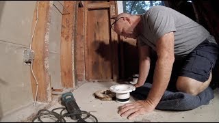 Cast Iron Toilet Flanges Replaced [upl. by Prudie979]