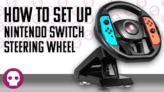 Numskull Nintendo Switch Gaming Steering Wheel  Setup and Configuration [upl. by Eidde]