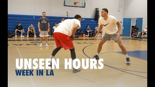 Jayson Tatum Jordan Clarkson amp Kelly Oubre Jr Play 1 on 1  Unseen Hours With Drew Hanlen Ep 4 [upl. by Rintoul]