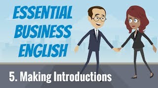 Essential Business English 5 — Making Introductions [upl. by Bern]