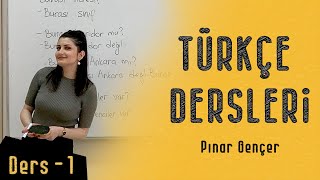 YABANCILAR İÇİN TÜRKÇE DERSLERİ A1  1ÜNİTE [upl. by Ayhtak]