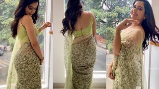 Saree dancing  Instagram reels  Designer saree  Saree poses  Shorts  Tiktok  Wow  Beautiful [upl. by Filemon]