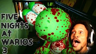 JUMPSCARE TOOK MY BREATH AWAY  Five Nights At Warios 3 [upl. by Llebasi]