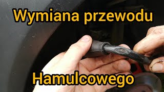 Wymiana przewodu hamulcowego [upl. by Dunstan634]