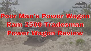 2019 Ram 2500 Tradesman Power Wagon review [upl. by Aynwad]