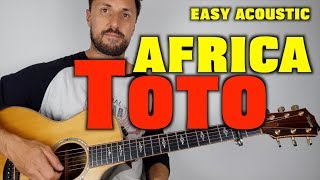 Africa by Toto Acoustic Guitar Lesson [upl. by Romito579]