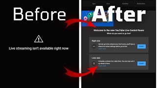 Live streaming has been restored  How to fix quotLive streaming isnt available right nowquot 2024 [upl. by Mila]