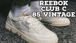 Reebok Club C 85 Vintage Review [upl. by Noby]