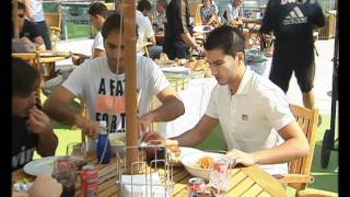 Mourinho invites the Real Madrid squad to BBQ after training [upl. by Gnas256]