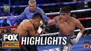 Emanuel Navarrete defeats Jeo Santisima with 11thround TKO  HIGHLIGHTS  PBC ON FOX [upl. by Cruce]