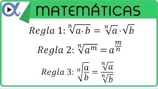 Leyes de los radicales [upl. by Rankin506]