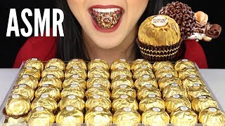 ASMR FERRERO ROCHER Chocolates Unboxing and Eating Sounds [upl. by Adrianne]