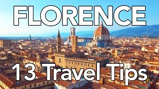 13 Tips for a FANTASTIC Trip to Florence [upl. by Kendry919]