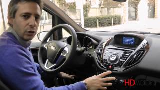 Ford BMax focus infotainment da HDmotoriit [upl. by Aihsit]