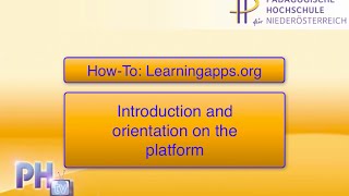 HowTo Learningappsorg  Introduction [upl. by Hyacinthie]