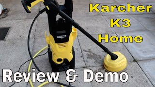 Kärcher K3 Home Pressure Washer Review amp Demonstration [upl. by Alston231]