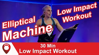 30 Min Elliptical Machine Low Impact Workout  Fitscope Studio [upl. by Oskar539]