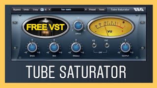 Tube Saturator Vintage by WAVE ARTS FREE plugin [upl. by Lambrecht]