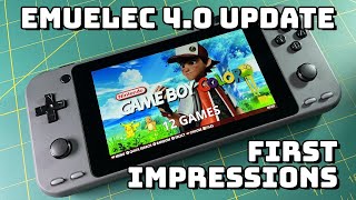 EmuELEC 40 Update  First Impressions [upl. by Llennahs]