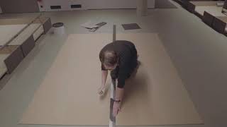 How to install a vinyl herringbone floor [upl. by Groot764]