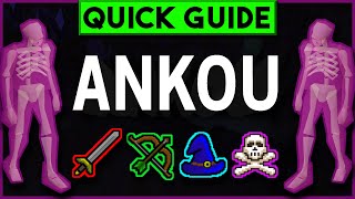 OSRS Ankou Slayer Guide  Wilderness  Cannon  Safe Spot  Quick Guide 2019 [upl. by Fidelas]