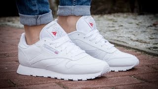 reebok classic reviewbest shoe ever [upl. by Beitnes]