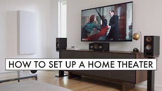 HOW TO Set Up a 51 HOME THEATER Surround Sound Speaker System [upl. by Flory6]