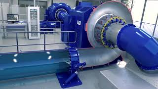 ANDRITZ Hydro turbine animation  Francis [upl. by Laitselec]