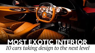 10 Most Exotic Interior Designs You Can Find in Modern Bespoke Cars [upl. by Nnil]