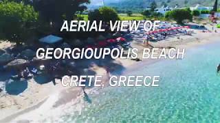 GEORGIOUPOLIS BEACH CRETE GREECE [upl. by Anoirb]