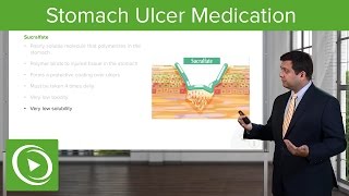 Stomach Ulcer Peptic Acid Disease Medication – Pharmacology  Lecturio [upl. by Ahsinar877]