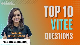 Top 10 Most important VITEEE questions  Nabamita Maam [upl. by Sile]