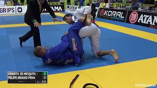 Felipe Pena vs Erberth Santos  European Championship 2016 [upl. by Neelloc]