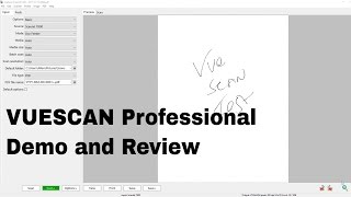 VueScan Professional Review and Demo [upl. by Aicilev]