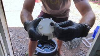 How to Change GASOLINE Racor Fuel Filter [upl. by Amlet]